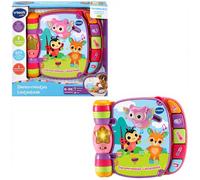VTech baby, livre musical animaux - Rose