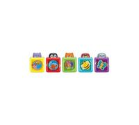 VTech -Baby Mes Premiers Blocs d'activités, Jouet gigogne pour bébés à partir de 6 Mois, Cubes empilables interactifs, éveille Les Sens, Version ESP