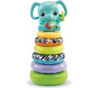 VTECH BABY - Nino, bébé éléphant Stacko 3 en 1 (plastique biosourcé)