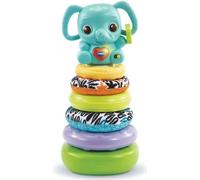 VTECH BABY - Play Green - Nino, Éléphanteau Empilo 3 en 1 (PlastiqueSourcé)