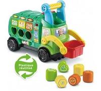 VTECH BABY Porteur Ma i Camion Poubelle Recyclo Formes G