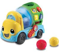 VTECH BABY - P'tit Camion Color Mix - Véhicule Interactif - Garçon - 18 mois+ - Orange - Multicolore