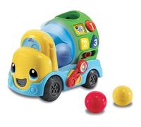 VTECH BABY - P'tit Camion Color Mix - Véhicule Interactif - Garçon - 18 mois+ - Orange - Multicolore