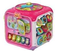 VTECH BABY Super Cube Des Décou es Rose G