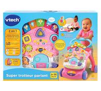 Vtech Baby Super Trotteur Parlant 2 En 1 Rose
