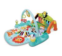 VTech - Tapis Tap Tap Piano Évolutif 5 en 1 - Tapis d'Éveil avec Arche d'Éveil, Piano Bébé Lumineux et Hochets - Jeu Musical et Évolutif - Motricité Bébé - Cadeau de Naissance - Contenu en Français