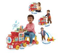 VTech Porteur bébé Tchou Tchou Loco – Mon porteur évolutif Multicolore