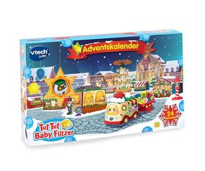 VTech Baby Tut Tut Baby Flitzer Calendrier de l'Avent - Avec de superbes surprises du monde des Tut Tut Bolides - Pour les enfants de 1 à 5 ans