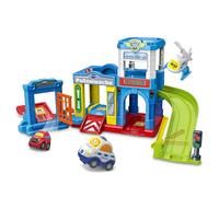 VTech Baby TUT TUT Baby Flitzer - Garde de Police - Kit de Jeu interactif avec Voiture de Police, Musique, Phrases et Sons passionnants - pour Enfants de 1 à 5 Ans