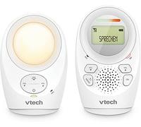 Vtech Babyphone Audio numérique DM1211 - avec Technologie DECT, Fonction interphone, Affichage du Volume LCD, capteur de température, veilleuse, etc. - avec unité parentale et bébé