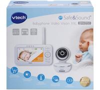 VTech Babyphone vidéo Vision XXL BM4550 720p très grand écran Version FR 1 unité (lot de 1)