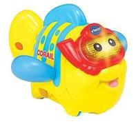 Vtech bain - corail le poisson corail interactif : chansons melodies sons lumieres - version fr - animal tut tut marins