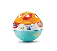 VTech - Balle Magic'Moov 3 en 1, Balle Qui Avance Toute Seule, Tambour Interactif et Jouet Musical à Faire Rouler, Motricité Bébé, Effets Lumineux, Cadeau Bébé Dès 9 Mois - Contenu en Français