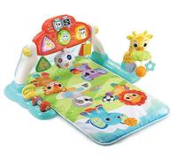 VTech Bébé - Bébé Couverture de Jeu Sport - Tapis de Jeu 4 en 1 Musique - Plateau de Jeu Amovible et Inclinable - 2 Modes de Jeu Musique et Découverte - pour Bébé Dès la Naissance [Exclusif sur