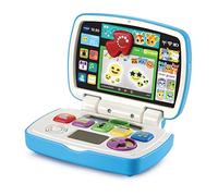 VTech - Bébé Ordinateur Premières Découvertes, Portable Enfant Éducatif, Écran Miroir et Effets Magiques, Jouet pour Enfants +1 an, Version ESP