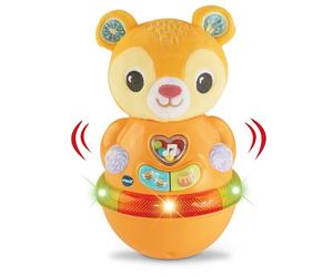 Vtech Bébé Ourson - Jouet interactif avec 3 chansons chantées et 12 mélodies - pour Enfants de 6 à 24 Mois (Version Allemande)