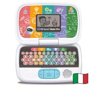 VTech Bit Smart Junior Pro, ordinateur éducatif S.T.E.A.M., ordinateur pour enfants avec de nombreuses activités intégrées, écran LCD animé, volume réglable, arrêt automatique, piles incluses, 3-7 ans