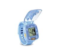 VTech - Bluey, La Montre-Jeu Interactive, Montre Enfant à Clapet avec Écran Animé, Bracelet Souple, 8 Cadrans, 4 Jeux Éducatifs, Cadeau Enfant de 3 Ans à 7 Ans - Contenu en Français