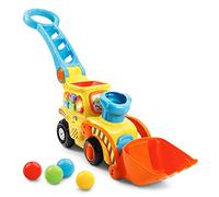 VTech Bulldozer Pop-a-Balls Push & Pop - Jaune