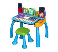 Vtech 6 In 1 Multi-activity Desk Create And Learn Version Spanish Multicolore