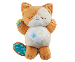 Vtech Chaton endormi pour bébé - Doudou Mignon pour apaiser - avec des mouvements Doux, des berceuses, des mélodies et des Sons de la Nature - pour Les Enfants de 0 à 36 Mois