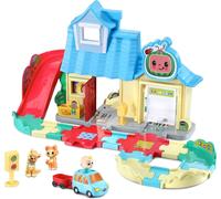 Vtech Cocomelon Tut Bébé Bolide Jjs Maison Jouet Lernset avec Voiture Et Animaux