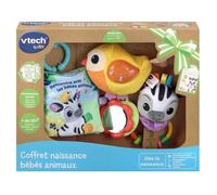 VTECH coffret naissance bébés animaux (bouteilles plastiques recyclées) blanc