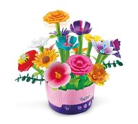 VTech - Créa-Fleurs Magiques, Atelier Créatif Enfant, Bouquet de Fleurs Musical Fabriqué avec des Matériaux Plus Durables, Loisir Créatif, Cadeau Enfant de 4 Ans à 10 Ans - Contenu en Français