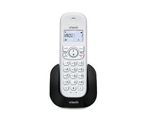 VTech CS1500 Téléphone sans Fil DECT à Double Charge avec Blocage d'appel, Identification de l'appelant/Appel en Attente, Haut-Parleur Mains Libres, écran et Clavier rétroéclairés