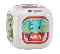 VTech- Cube Musical sensoriel, 574103, Multicolore, Moyen