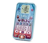 VTech - Disney La Reine des Neiges 2, Le Smartphone Éducatif, Téléphone Portable Enfant avec Écran Rétroéclairé, 4 Jeux, Jouet Interactif, Cadeau Enfant de 3 Ans à 7 Ans - Contenu en Français