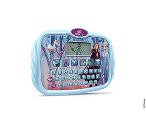 VTech - Disney La Reine des Neiges 2, Super Tablette Éducative, Tablette Enfants avec Écran Rétroéclairé, Clavier Abécédaire, 6 Activités et Jeux, Cadeau Enfant de 3 Ans à 7 Ans - Contenu en Français