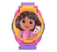 VTech - Dora L’Exploratrice La Montre-Jeu Éducative - Montre Enfant Dora avec Écran Animé, Bracelet Réglable, 10 Cadrans et 4 Jeux - Cadeau Enfant de 3 Ans à 7 Ans - Contenu en Français et Anglais