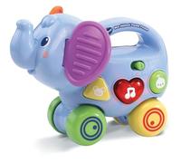 VTECH- Elephant Pousse Baby Jouet Premier Age, 80-513605, Multicolore - Version FR