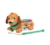 VTech - Elton, Mon Rouli Xylophone, Chien Interactif à Promener, Xylophone Lumineux 2 en 1, Instrument de Musique Bébé, Jouet à Tirer, Cadeau Enfant Dès 18 Mois - Contenu en Français