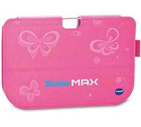 VTech - Étui à rabat pour Storio Max et Storio Max 2.0, tablette enfants 5 pouces, Rose, Protection 2 en 1