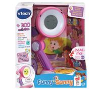 Vtech Funny Sunny Rose - Lampe Réveil Boîte À Histoire - Mon Compagnon Interactif