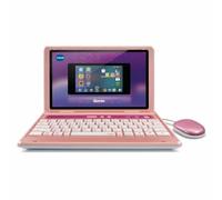 VTech Ordinateur éducatif Genio Mon Premier Vrai Ordi – Écran 5'' Souris Clavier AZERTY Rose