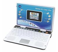 VTech Ordinateur enfant Genius XL Color Pro Bilingue Silver Ordinateur portable pour enfant