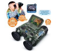 Jumelles vidéo interactives VTech GENIUS XL 10x écran couleur 2,4 vision nocturne infrarouge appareil photo et contenus BBC Multicolores