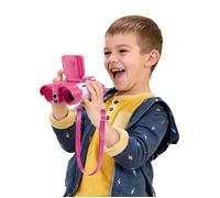VTech - Genius XL Jumelles Vidéo Interactives - Paire de Jumelles Enfant 10x21 Rose avec Écran Couleur, Appareil Photo, Images de la BBC - Jeu Éducatif - Cadeau Enfant Dès 5 Ans - Contenu en Français