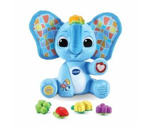 VTech - Gontran, Mon Éléphant Gourmand, Jouet Coucou caché Interactif - 18 Mois/4 Ans - Version FR
