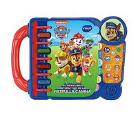 VTech - Grand Livre interactif Pat' Patrouille, Jouet éducatif pour Enfants à partir de 3 Ans, Apprentissage de l'alphabet, Musique, Jeux, Version ESP