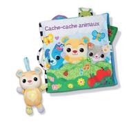 VTech – Livre en tissu – Grand livre Toudoux des découvertes – Ours musical interactif – Multicolore