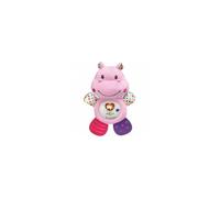 VTech HIPO Jouet de Dentition Hippopotame en Peluche Musicale et hochet Qui Aide à apaiser et soulager Votre bébé avec des Phrases tendres Assorti