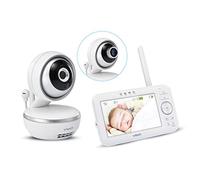 Vtech Indoor - Babyphone Vidéo Vision XXL BM4550 - Babyphone Vidéo -720p- Très Grand Écran - Version FR, 1 Unité (Lot De 1)