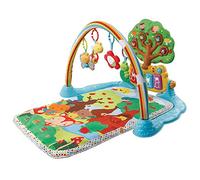 VTech - Jardin Enchanté des P'tits Copains, Tapis d'Éveil Bébé, Jeu Musical et Évolutif, Jouet d'Activité et de Développement, Piano Interactif, Hochets, Cadeau de Naissance - Contenu en Français