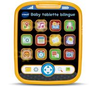 VTech Tablette interactive Baby Tablette bilingue – 12 activités, effets lumineux, FR/EN, dès 9 mois