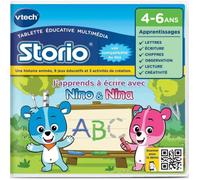 VTECH - Jeu Éducatif Storio - J'Apprends A Ecrire avec Nino et Nina