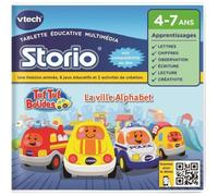 VTECH - Jeu Éducatif Storio - Tut Tut Bolides Ma Ville Alpha